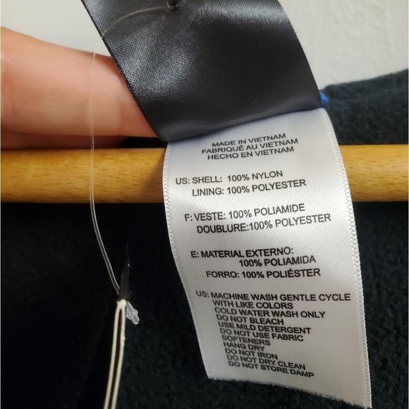 New with tags adidas parka windbreaker fleece lined jacket Size Xs - Picture 10 of 11